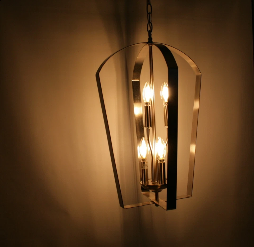 Progress Lighting Gather 6-Light Brushed Nickel Hanging Pendant Foyer Light - Изображение 3 из 4