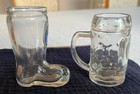 Vintage Set Of 2 Shot Souvenir Glasses HB Hofsbrauhaus Munchen W/Crown — photo 2