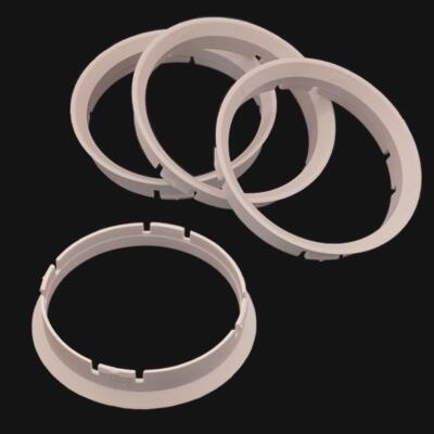 4 x ZENTRIERRINGE 70,0 - 67,1 mm für Mazda Kia Hyundai Rial Anzio Alutec ICW RH