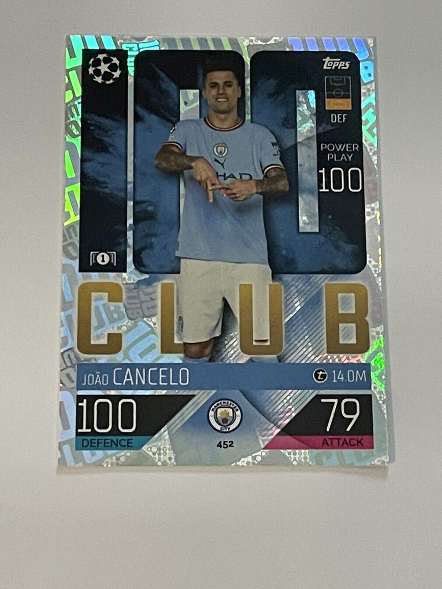 2022-23 Topps Match Attax UCL 100 Club Joao Cancelo #452