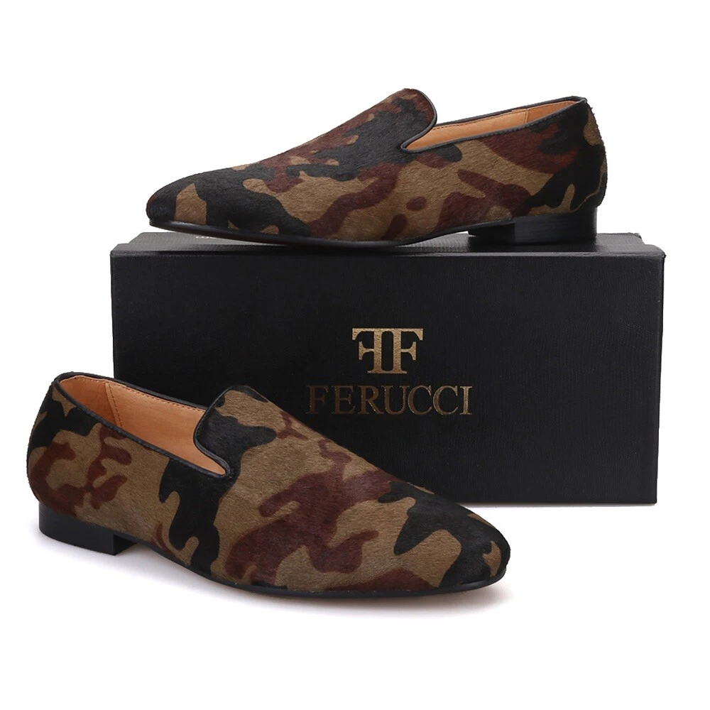 Camouflage loafers sale