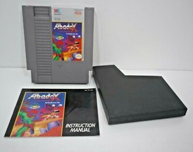 Abadox The Deadly Inner War  and Manual  NES Game (Nintendo, Nes ) Video Game