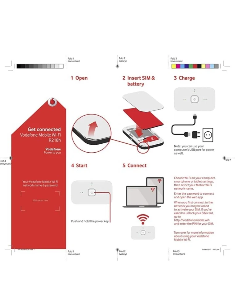 Vodafone Huawei R218H 4G banda larga mobile - bianco - Immagine 4 di 4