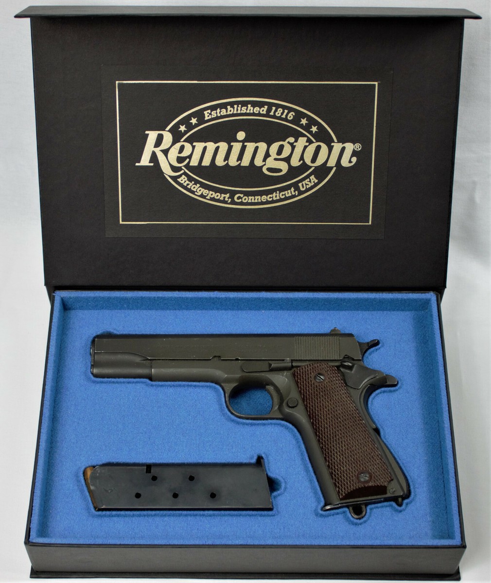 PISTOL GUN PRESENTATION CUSTOM DISPLAY CASE BOX for REMINGTON