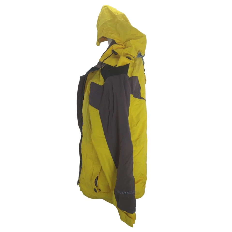 Abrigo con Capucha Vintage Nordica Vertech Impermeable Esquí Nieve Invierno Talla 6 Mujer. Foto 2 de 4