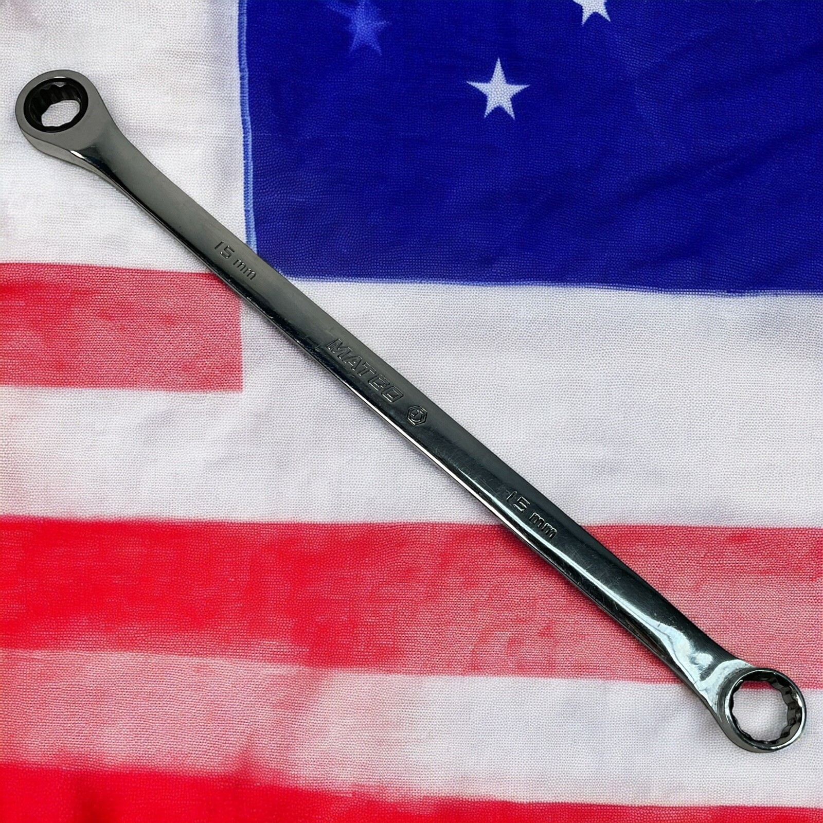 Matco Tools Extra Long Ratcheting Box End Wrench GRBZXLM1515 Metric