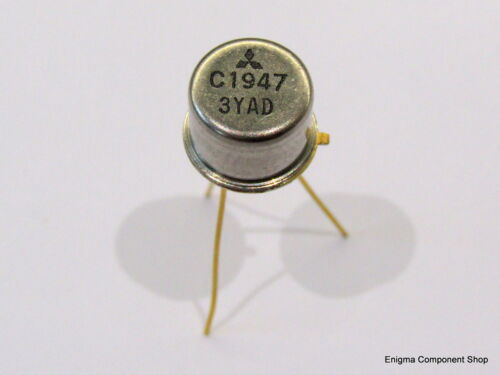 New, Genuine Mitsubishi 2SC1947 NPN VHF RF Transistor. UK Seller, Fast Dispatch  - 第 1/4 張圖片