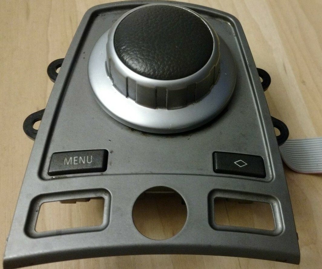 2006 2008 BMW 750Li E66 IDrive Center Console Controller Knob 2006-2008-bmw-750li-e66-idrive-center-console-controller-knob