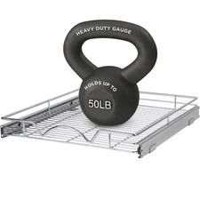 HOLDN' STORAGE Pull Out Cabinet Organizer, Heavy Duty- Lifetime Limited Warranty