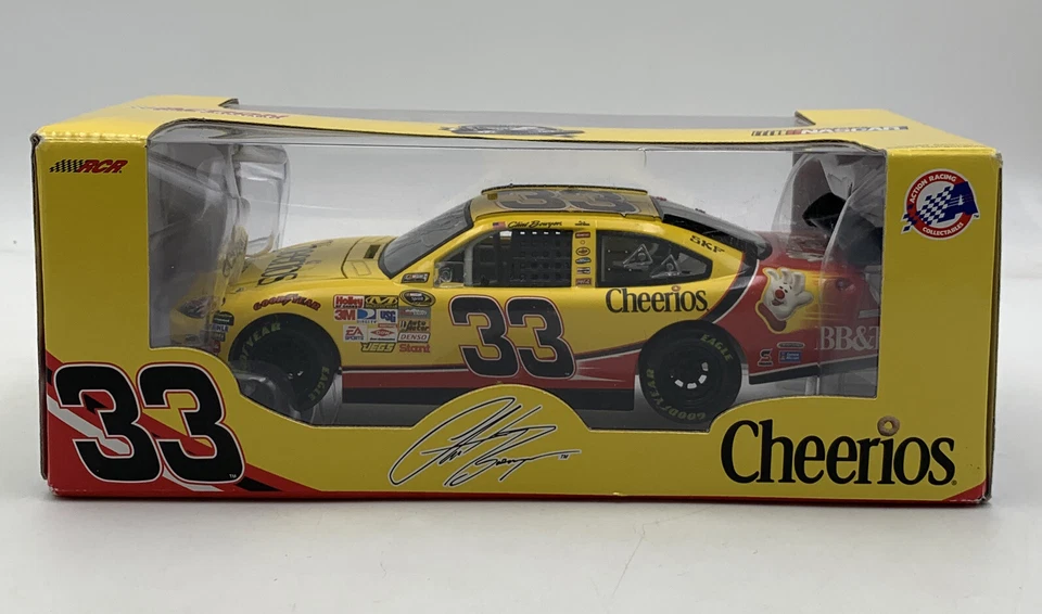 Clint Bowyer Action Racing 1/24 NASCAR Signed Autograph Cheerios Car 20-2553 - Image 3 of 4