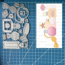 Bottle Metal Cutting Dies Scrapbooking Decorative Embossing Paper Card Stencils