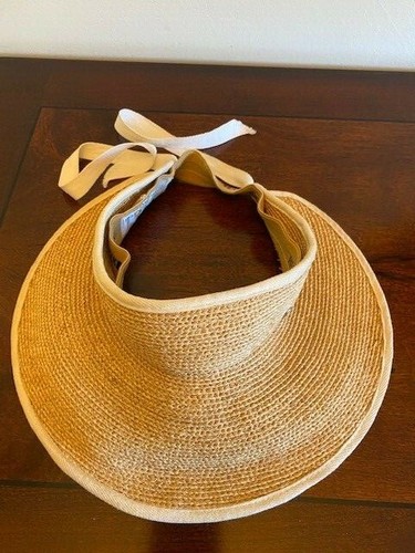 Helen Kaminski "Mita" Packable Raffia Sun Visor