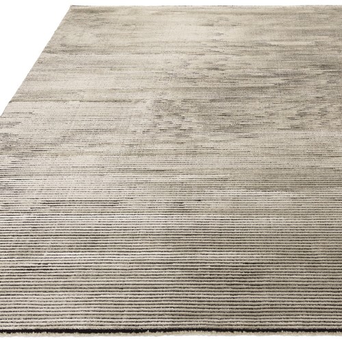 Modern Abstract Plain Stripe Rug Living Room Short Pile Soft Silky Velvety Rug - Picture 15 of 36