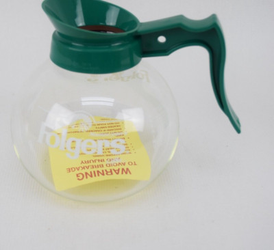 Folgers Green Mountain Grown Commercial Coffee Pot Decanter