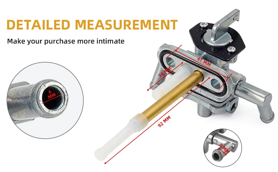 Grifo de combustible para motocicleta Kawasaki Vulcan 750 VN750A VN750 A 1988-2006 Foto 3 de 4