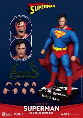 Beast Kingdom DC COMICS DAH-045 DYNAMIC 8-CTION HEROES SUPERMAN FIGURE