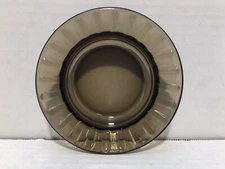 Dark Tinted Glass Ashtray ***FREE SHIPPING***