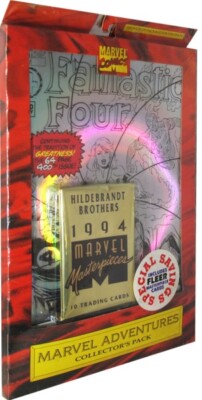 Marvel Adventures Collector´s Pack - Fantastic Four + Marvel Masterpiece Booster