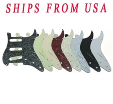 Jimi Hendrix ST  Pickguard Reverse Bridge for Stratocaster various colors