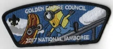 2017 National Scout Jamboree Golden Empire JSP Minion Skateboard Black