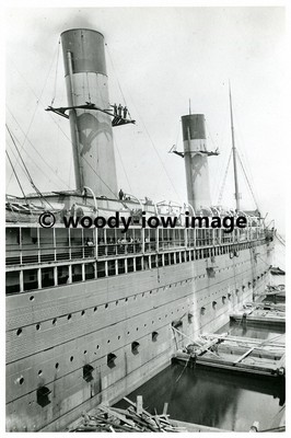 rp03780 - White Star Liner - Oceanic Fitting Out Belfast - Print 6x4