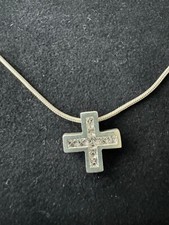 Esprit Kreuz Collier Silber 925er Zirkonia 