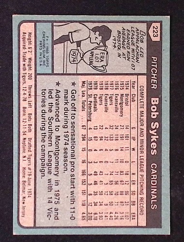 1980 Topps Baseball Cards Complete Your Set You Pick (1 - 363) - Picture 169 of 261