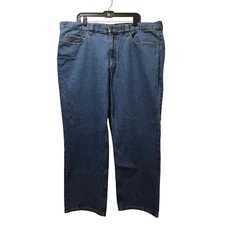 Blue Mountain Jeans Men’s 44x32 Blue Straight Leg Denim