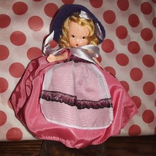Vintage Nancy Ann Storybook Doll Bisque 154 Curly Locks 12.12 Box Restraint