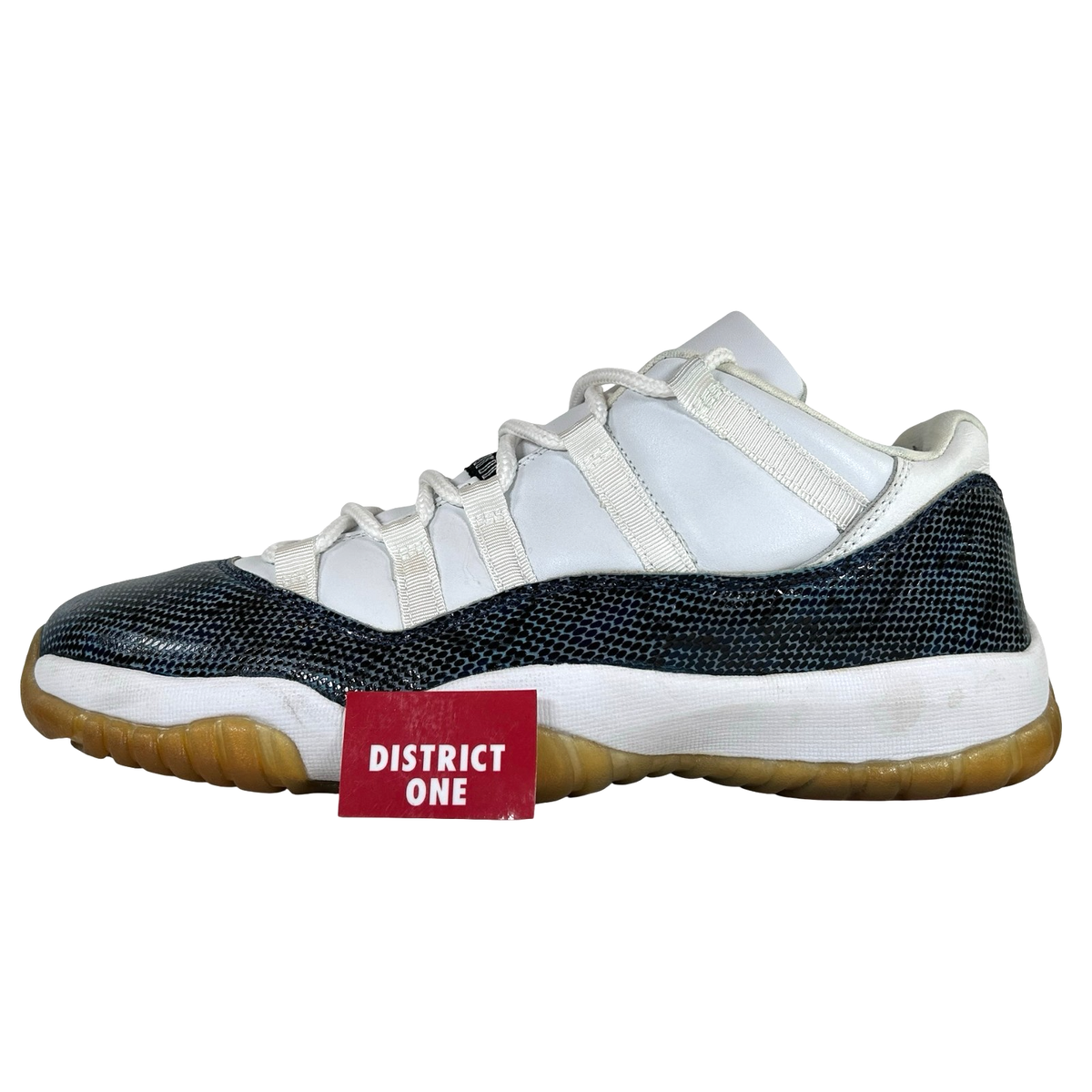 Air Jordan 11 Retro Low Navy Snakeskin 2001 - Size 11.5 - 136071