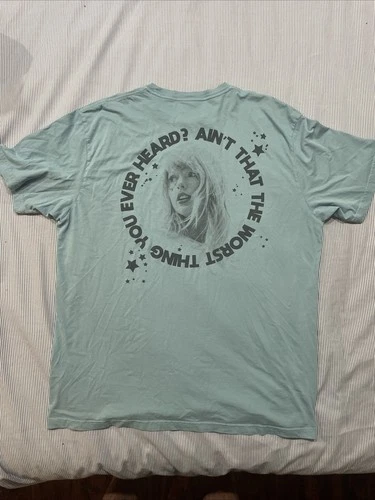 Taylor Swift Blue I Love You Ain’t That That The Worst Tshirt 2XL