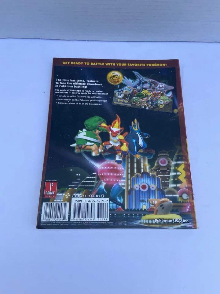 📘 Pokémon Battle Revolution Strategy Guide – Nintendo Wii – Prima – No Poster - Image 2 of 3