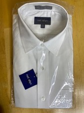 NEIL ALLYN MEN'S WHITE FORMAL DRESS SHIRT SIZE 15 1/2 32/33