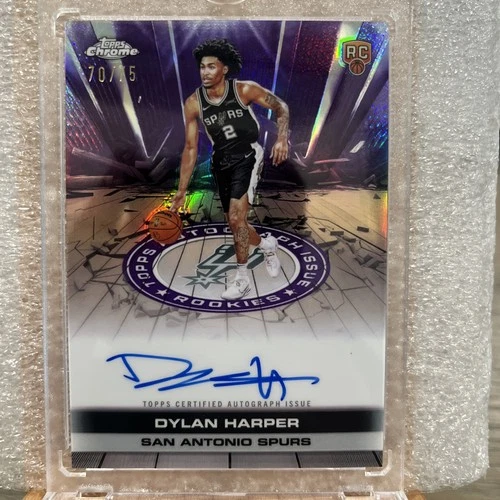 2025 Topps Chrome Dylan Harper Refractors (RAW)