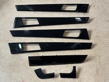 Dekor Porsche Panamera 971 Dekorleisten Set Zierleisten Leisten Black Piano