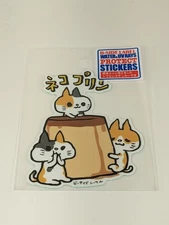 B-Side Label Sticker Neko cats flan Waterproof US SELLER