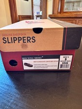 Red Wing Shoes, Mens Chocaolate Loafer Moc-97516, Mens Side 9, New with Box