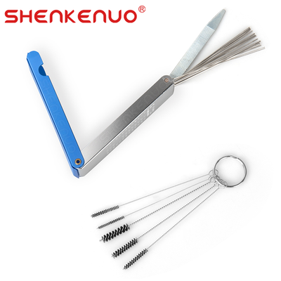 #ad Carburetor Cleaning Kit Carb Dirt Jet Cleaner Tools 18 Needle 5 Wires Brush $3.99