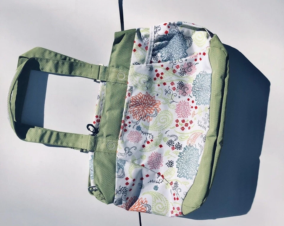 Bolso High Sierra Pañal Grande Ligero Cierra al Hombro con Cremallera Verde Foto 3 de 4