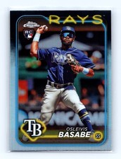 2024 Topps Chrome #41 Osleivis Basabe Refractors Rookie