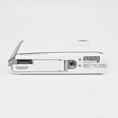 Sony Cyber-shot DSC-T90 White 12.1MP Compact Digital Camera Used