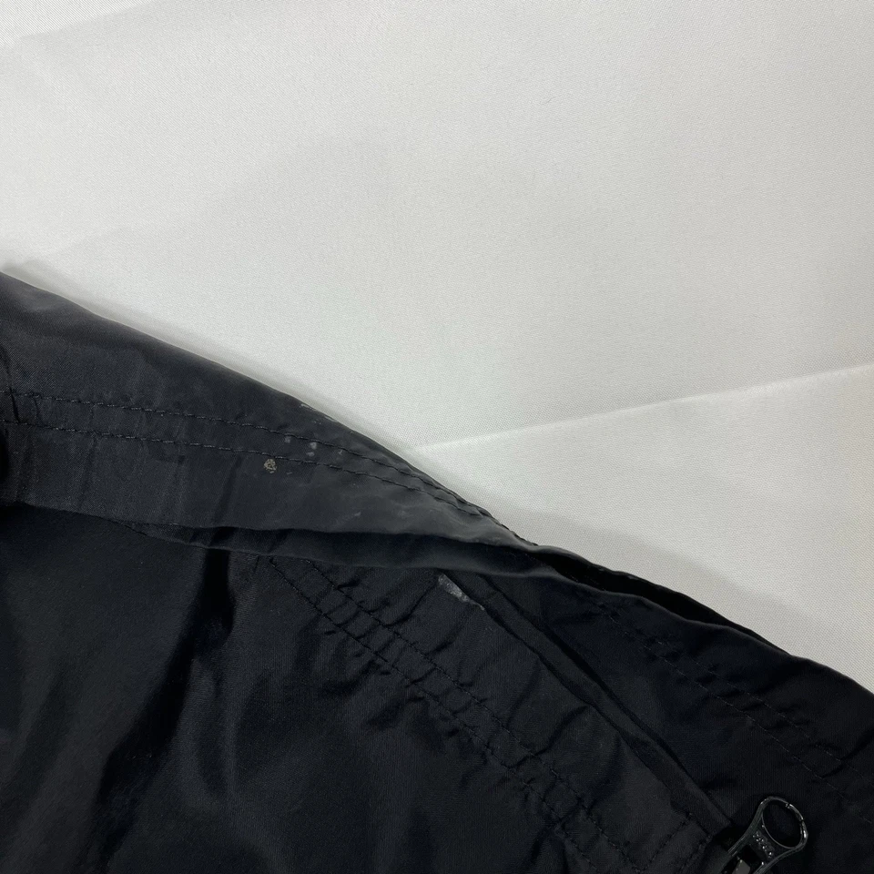 Pantalones de chándal vintage Nike XXL cortavientos holgados cálidos a presión Swoosh leer Foto 3 de 4