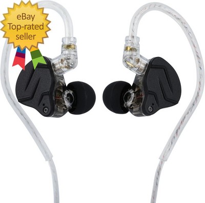 KZ ZSN PRO X Dual Driver 1BA+1DD Hybrid Metal Earphones Hifi In