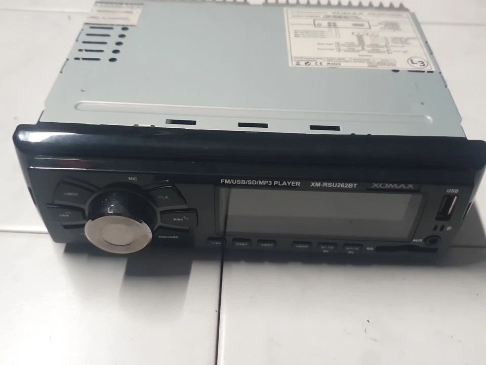 Xomax XM-RSU262BT Autoradio Radio USB MP3 AUX SD Telefon (6-5) - Bild 2 von 4