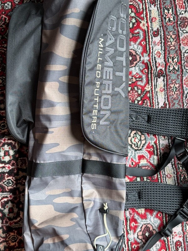 Scotty Cameron 2024 Speed Shop “Camo” Milled Putters Sunday Carry Bag NEW!