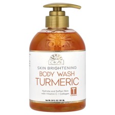 Skin Brightening, Body Wash, Turmeric, 20 fl oz (591 ml) 0.76 per gallon