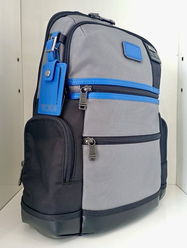 NWT TUMI Parrish Backpack Dark Gray Blue - Picture 2 of 6