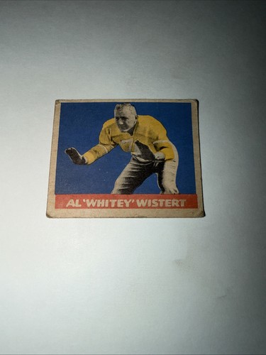 Al 'Whitey' Wistert #35 1949 Leaf card