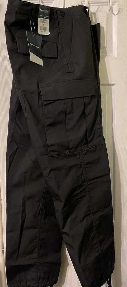 Propper BDU брюки кнопка мухи, черный | новый | большой обычный. Быстрая доставка!! - Изображение 3 из 4