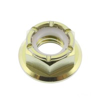 Kettenrad Mutter Selbstsichernd M8X1.25Mm Titan Gold FüR Suzuki DR 650 RSU 90-91